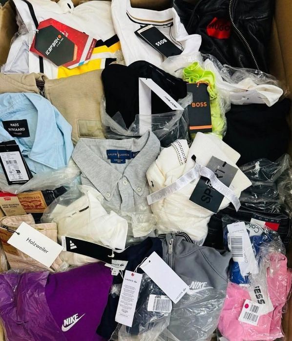 Pakiet odzieży zwroty outletowe nowe dalsza sprzedaż boxy ubrań outlet