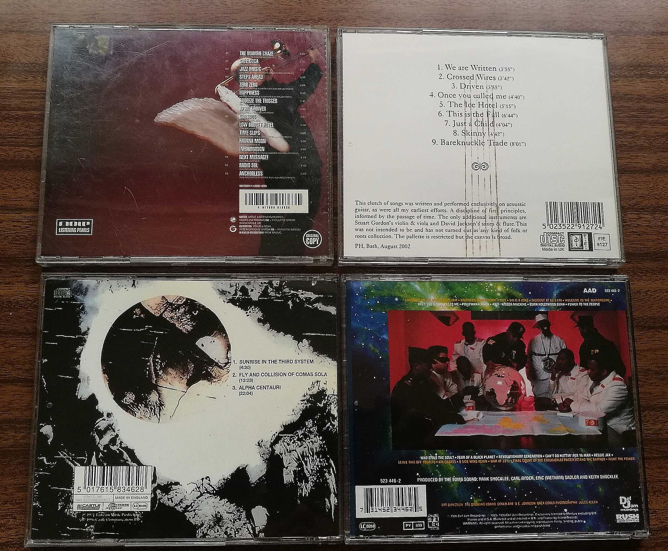 7 Cd's originais