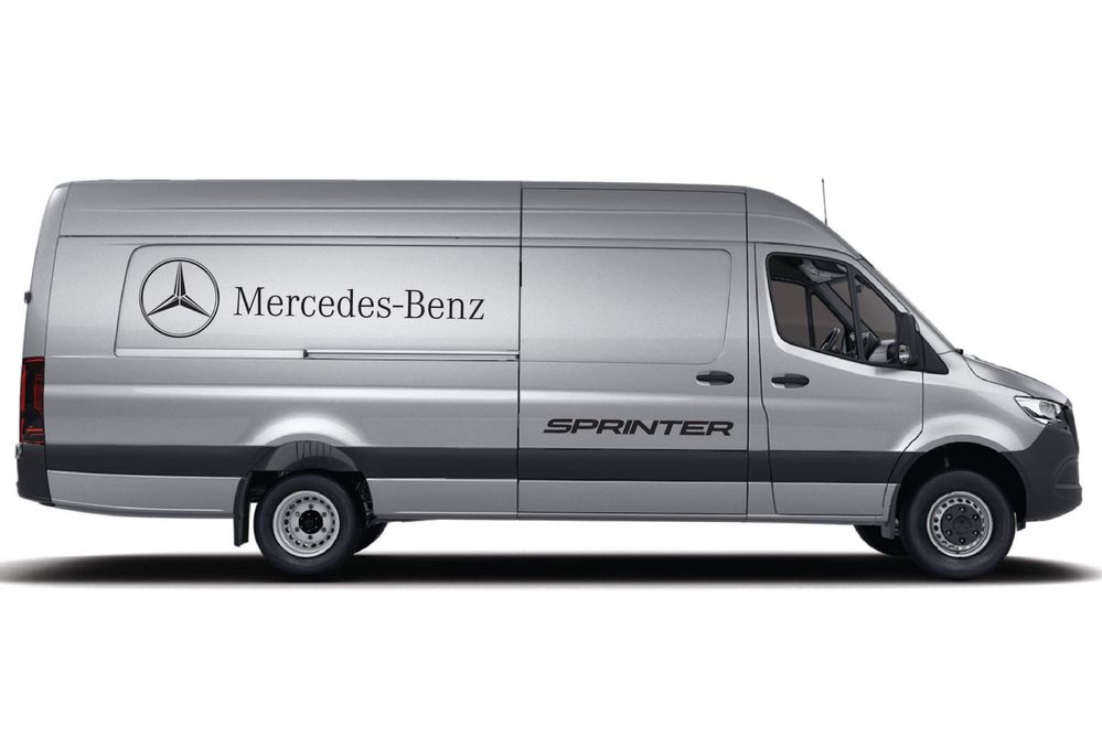 Naklejki Zestaw Mercedes-Benz Sprinter szerokość 120cm Różne kolory