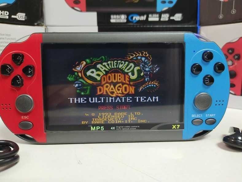 Приставка портативная игровая консоль PSP X7 Camera 10000игр 8gb-5.1