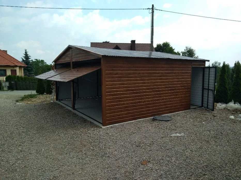 GRAFIT Wiata ogrodowa |GARAŻ BLASZANY|Domek |Magazyn|SCHOWEK–Maj-Blach