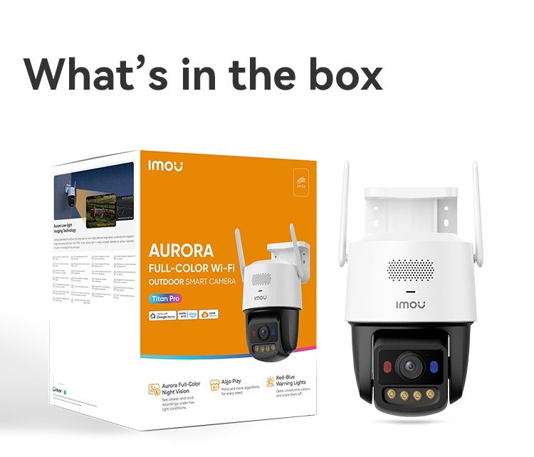 IP-камера Imou TITAN PRO 6Mp WiFi 3K+