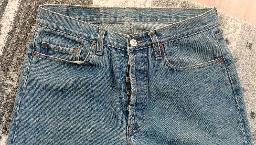 Spodnie jeansowe Klasyczne Levis 501, roz. W32 L32