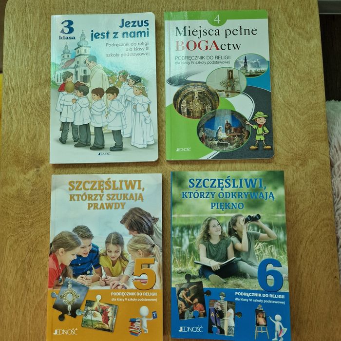 Książki do Religii klasa 3,4, 5 i 6