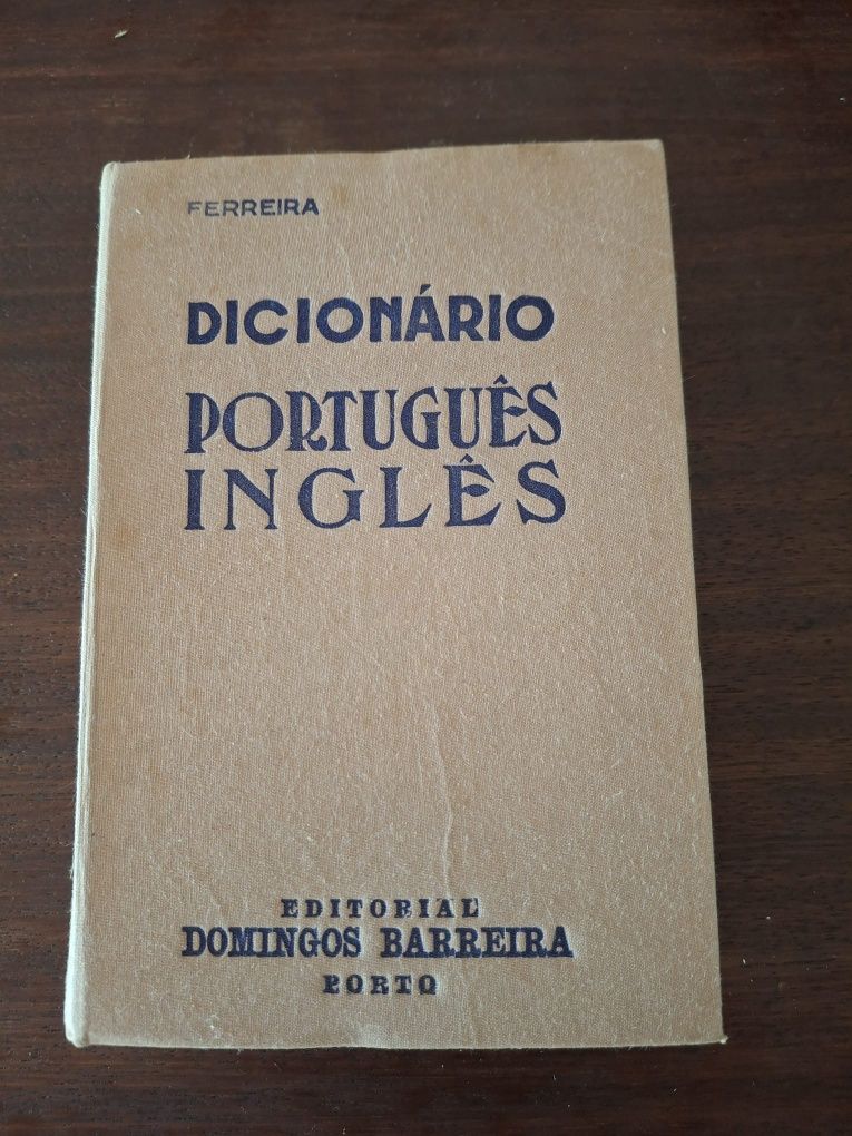 Vários dicionários . língua portuguesa, inglês e francês em bom estado