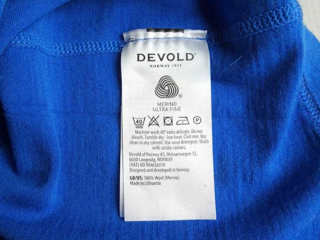 Devold koszulka merino wool r. 8 lat