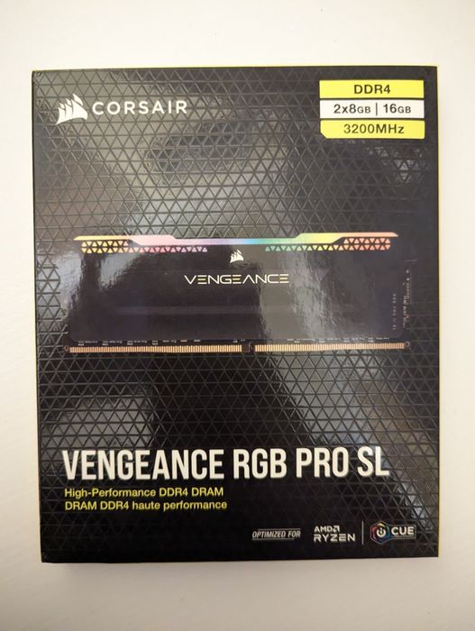 Оперативна пам'ять Corsair 16gb ( 2*8gb 3200Mhz)