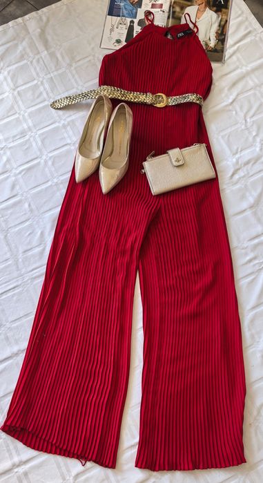 Kombinezon Damski Plisowany Zara r. M/L