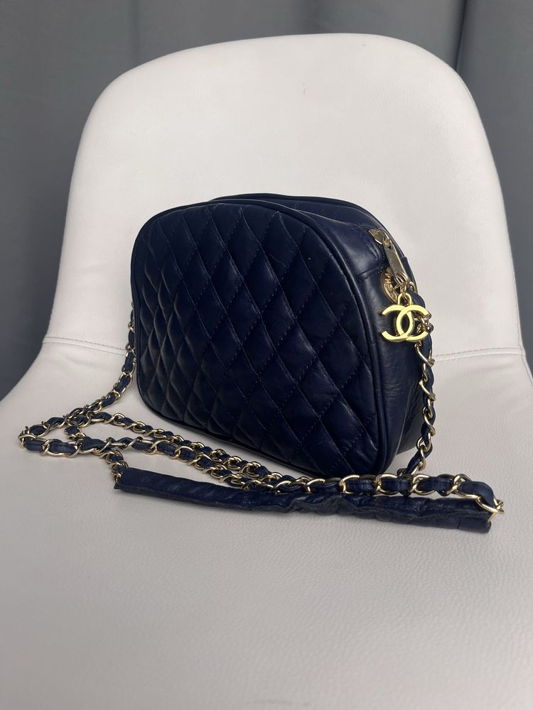 Сумка Chanel camera bag вінтаж брелок chanel оригінал у подарунок