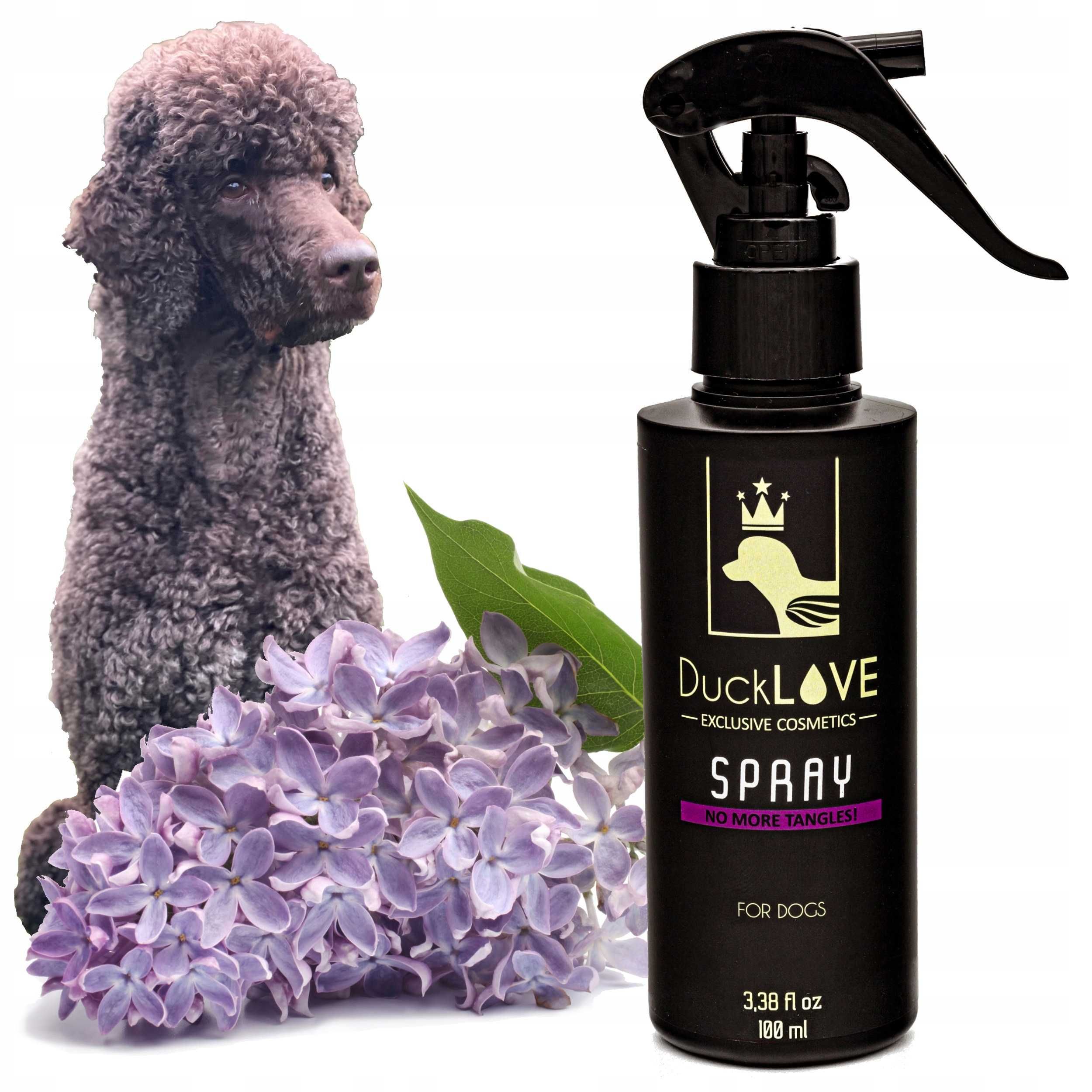 DuckLove Spray na kołtuny rozczesywanie psa 100 ml