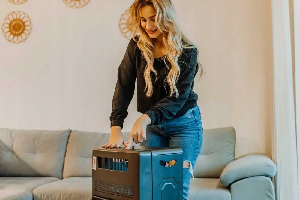 Газовий нагрівач Kaminer 4.2 кВт до 60 м2 портативный обегреватель