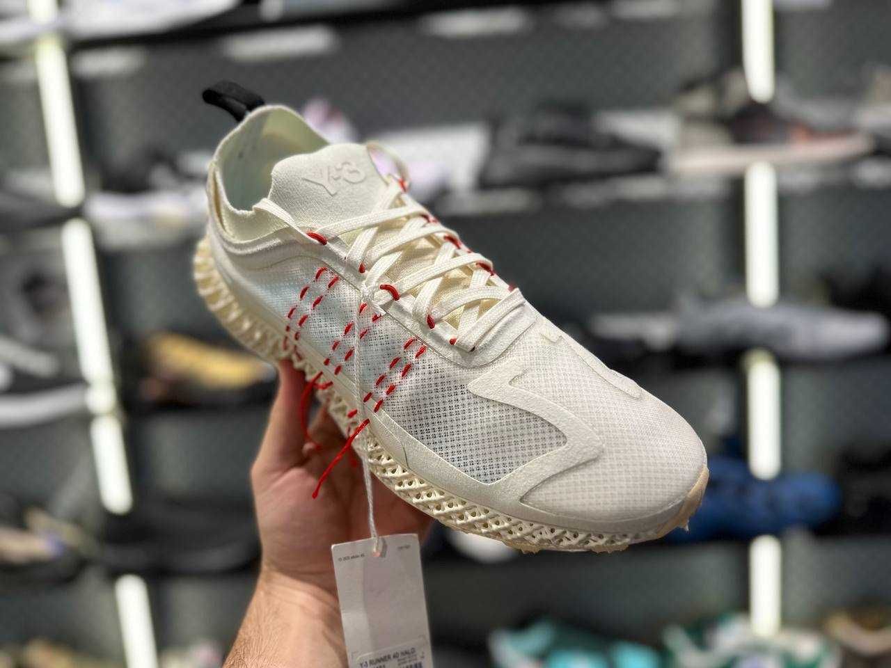 Кросівки adidas Y-3 Runner 4D Halo White GW4451