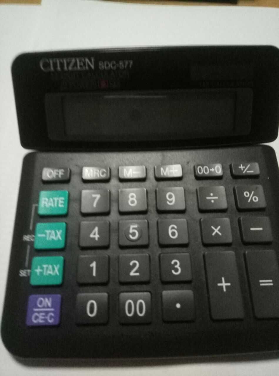 Калькулятор CITIZeN SDC-577
