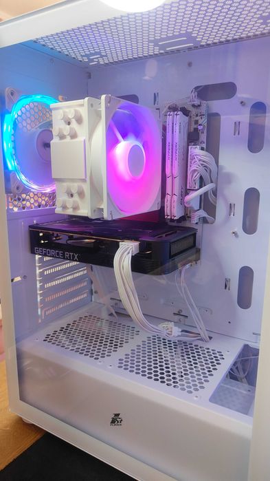 RTX5050 R5 5600 ОЗУ 32G M2 Новий Ігровий Комп'ютер Системний блок ARGB