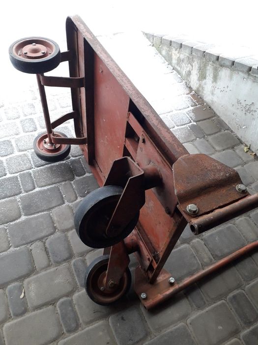 Тачка платформа, тележка грузовая 80 х 63 см. Тачка вантажна.