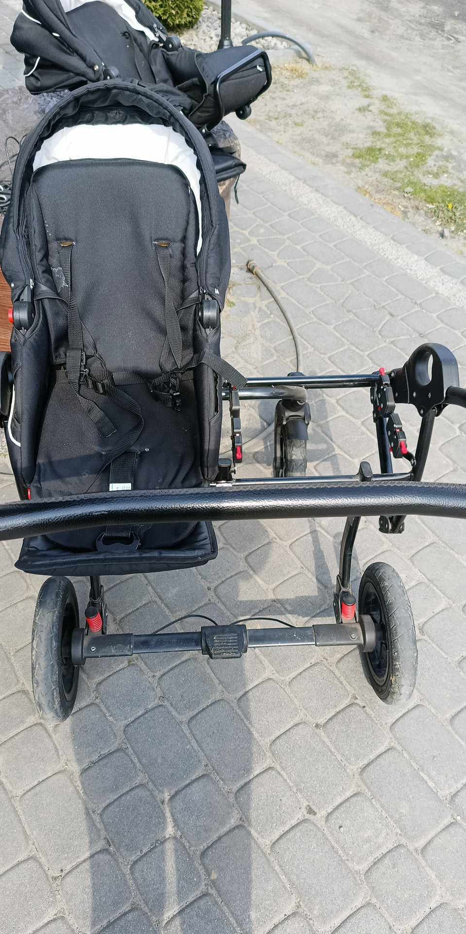 Wózek bliźniaczy 3w1 Dorjan Danny Sport