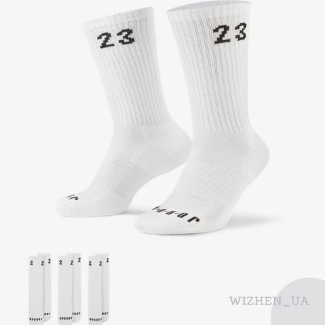 Шкарпетки Nike Air Jordan Essentials Crew Socks 3PR носки 3 пари м