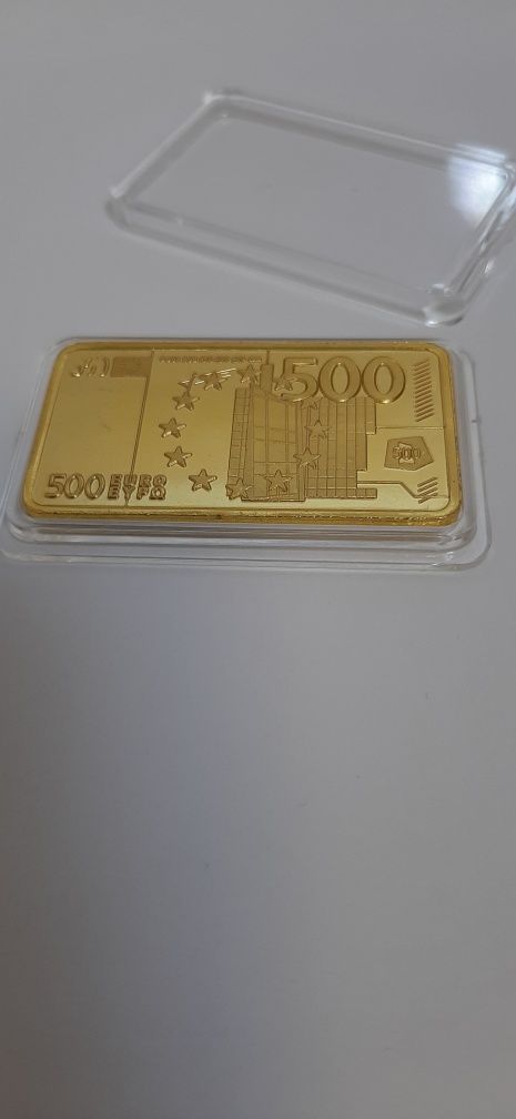 Подарок сувенир "Золотой слиток" 500 евро