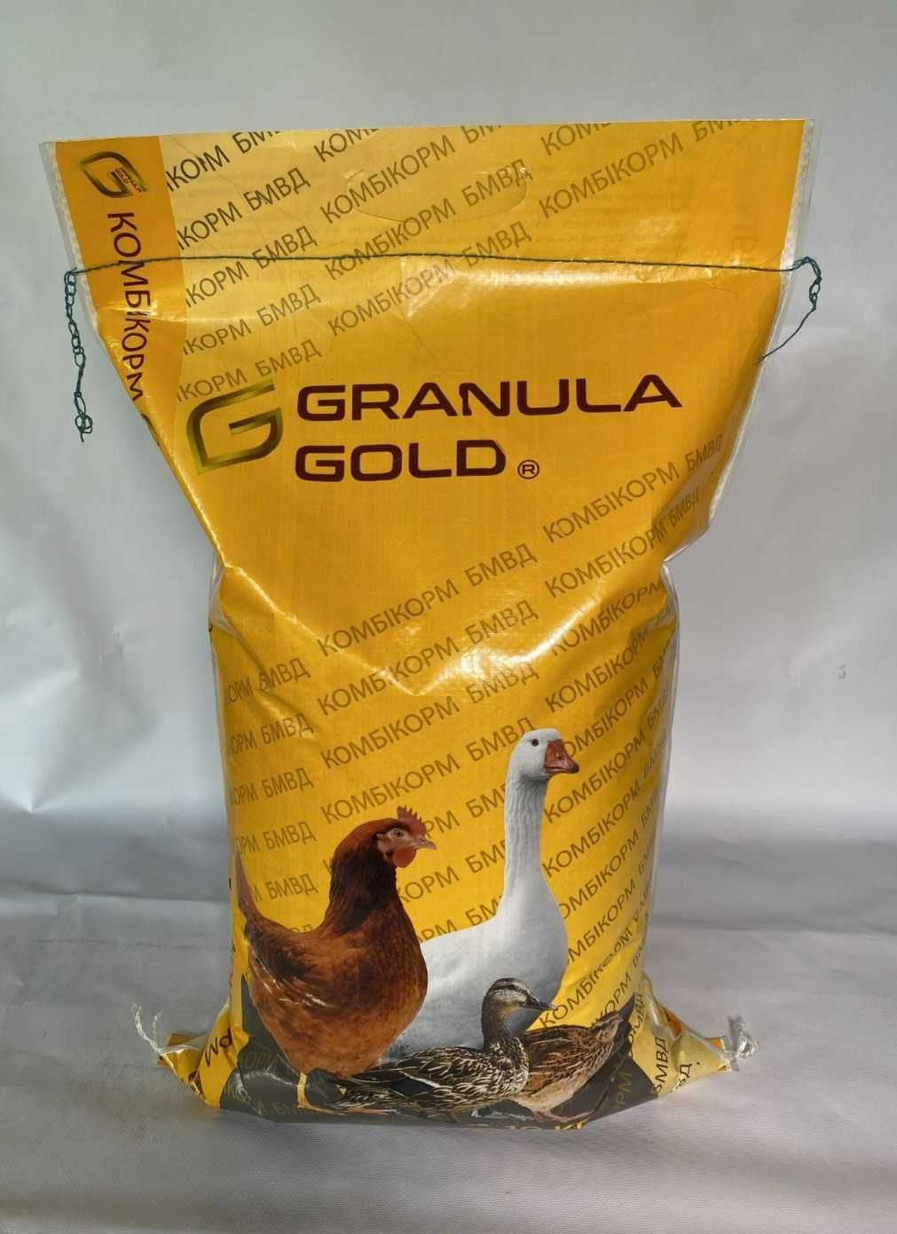 Комбікорм та БМВД ТМ "Granula Gold"