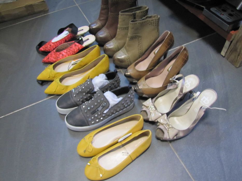 Pakiet butów box buty damskie mix outlet 8 par nowe