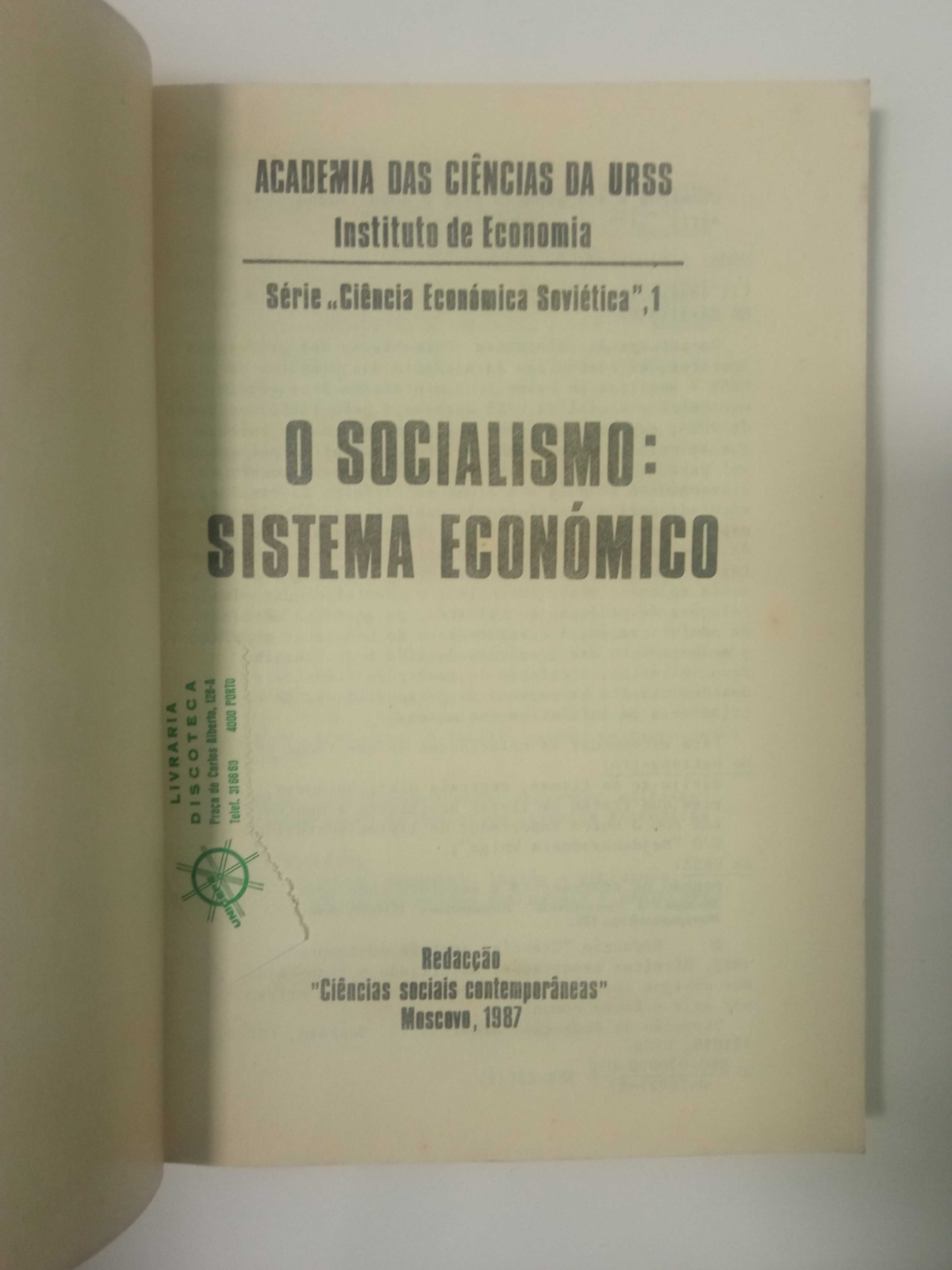 O Socialismo: Sistema Económico, Academia das Ciências da URSS