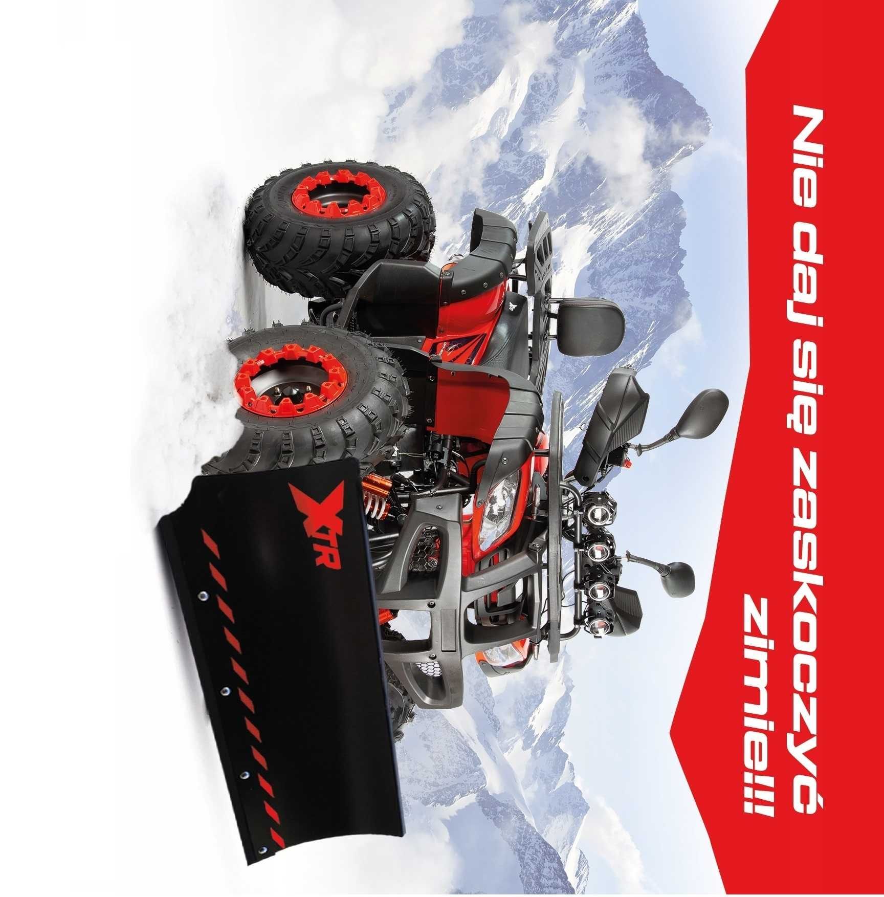 Quad Xtr 200\250 cc Hummer Odśnieżarka pług wyciągarka dostawa gratis