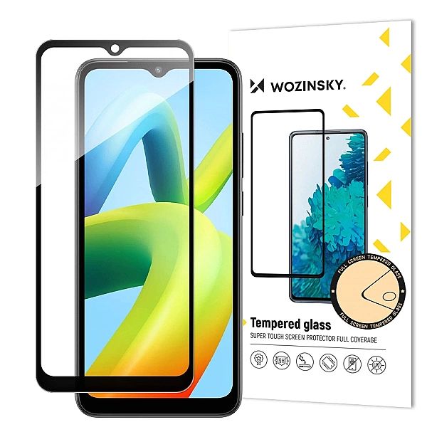 Wozinsky Full Glue Tempered Glass szkło hartowane Xiaomi Redmi A1+ 9H