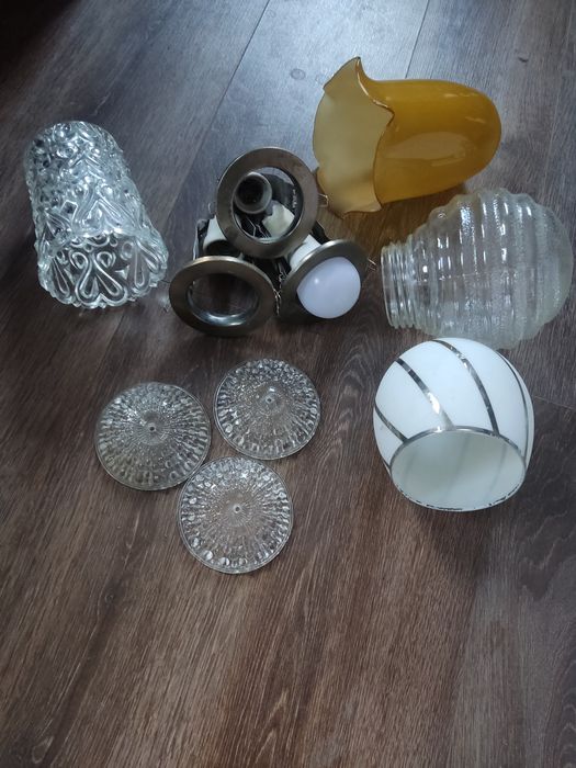 Подвески хрустальные  с латунными соединениями