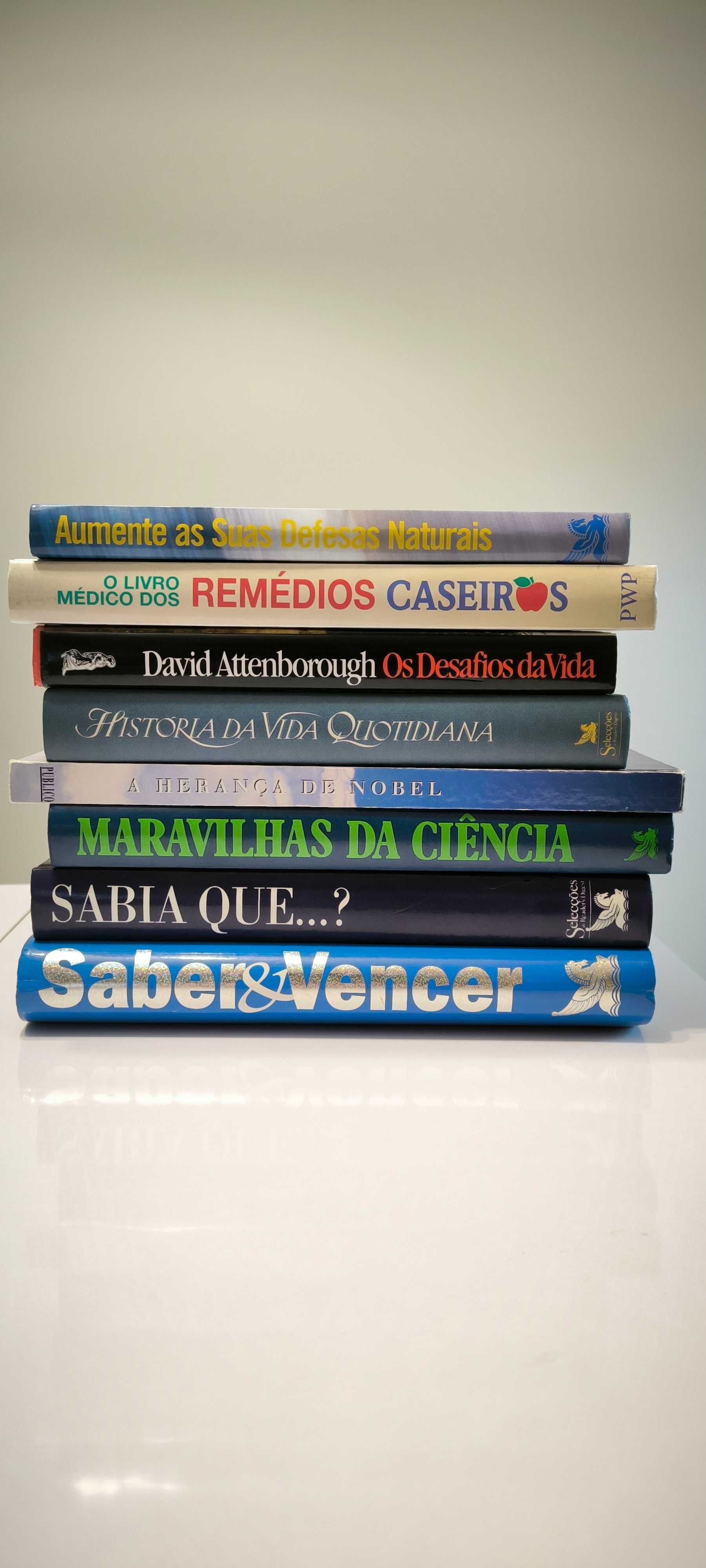 Livros diversos de colecção de capa dura