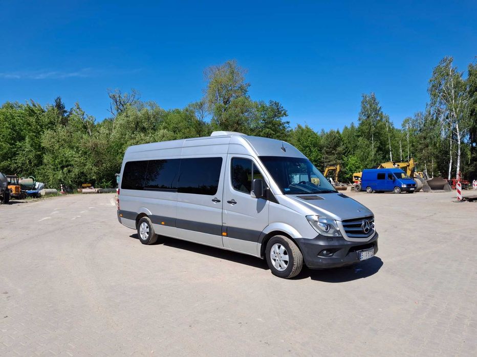 Sprzedam Mercedes Sprinter 319 long 2015r, automat, 9 os, polski salon