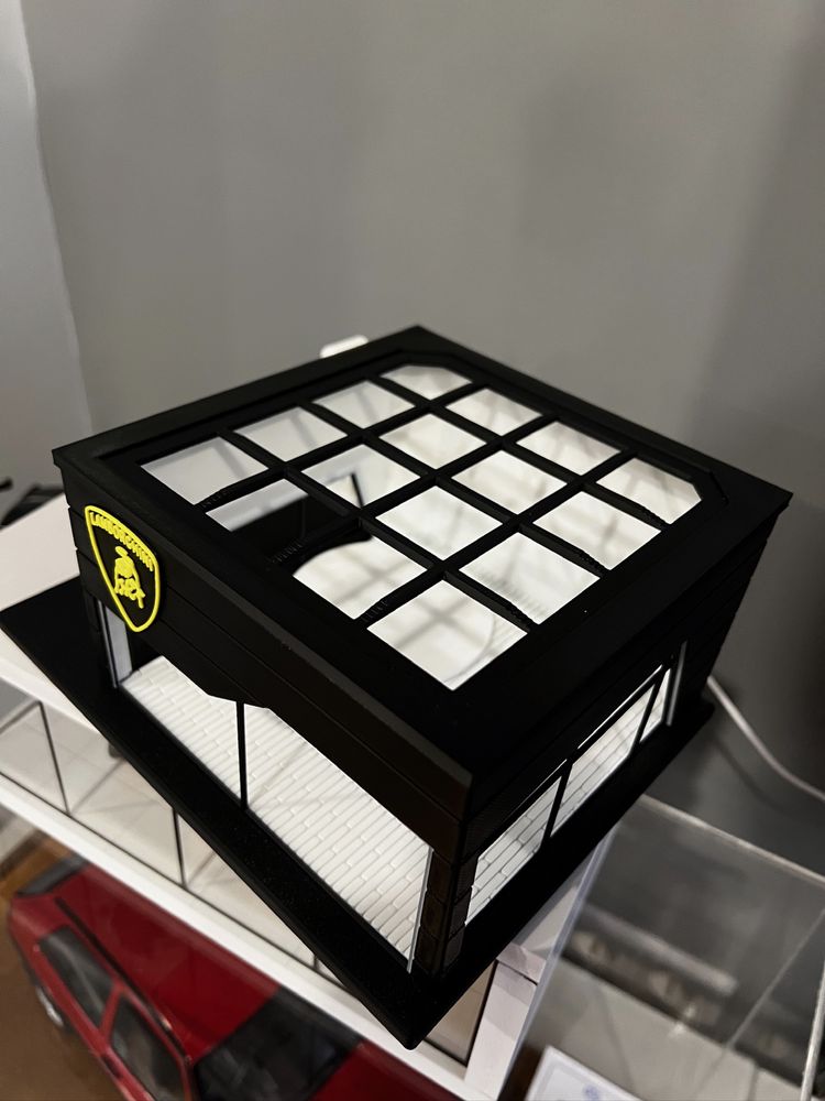 Diorama Stand Automóveis Lamborghini 1:64