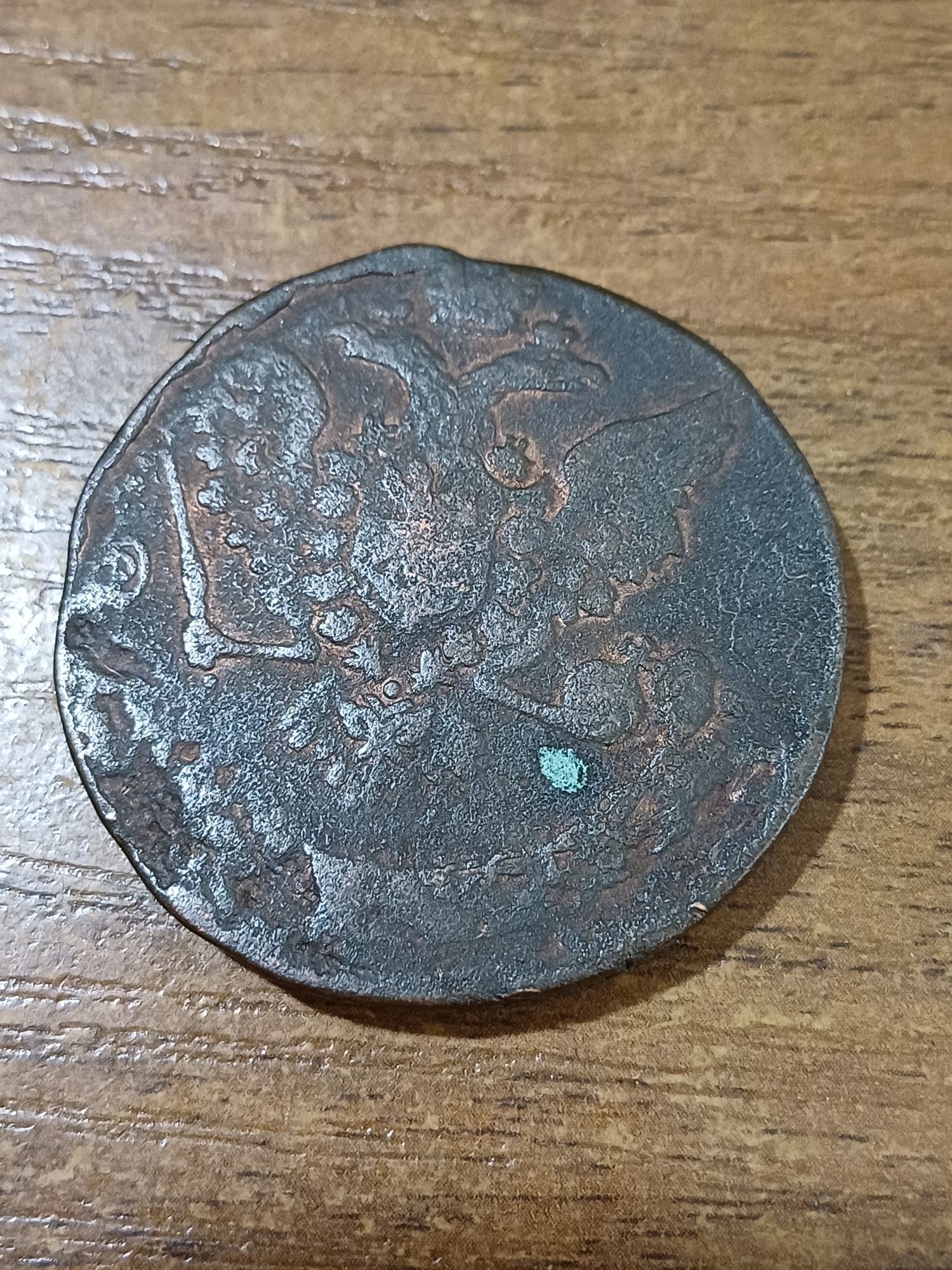Пятак, пять копеек 1760 год