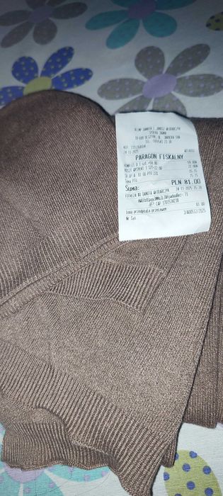 Nowy komplet czapka i szalik