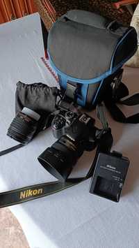Nikon D3400 + AF-P DX 18-55mm f/3.5-5.6G VR + 50mm AF-S f/1.8G