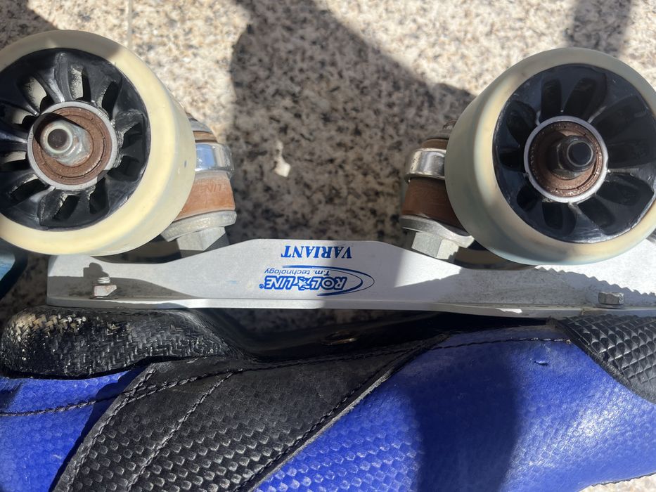 Patins Hóquei Derodas + Proteções Júnior – Conjunto Completo!