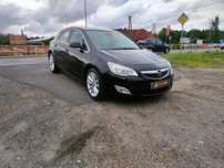 Opel Astra J 1.4 Turbo benzyna 2010 rok 125 tys przebiegu,Sprowadzony