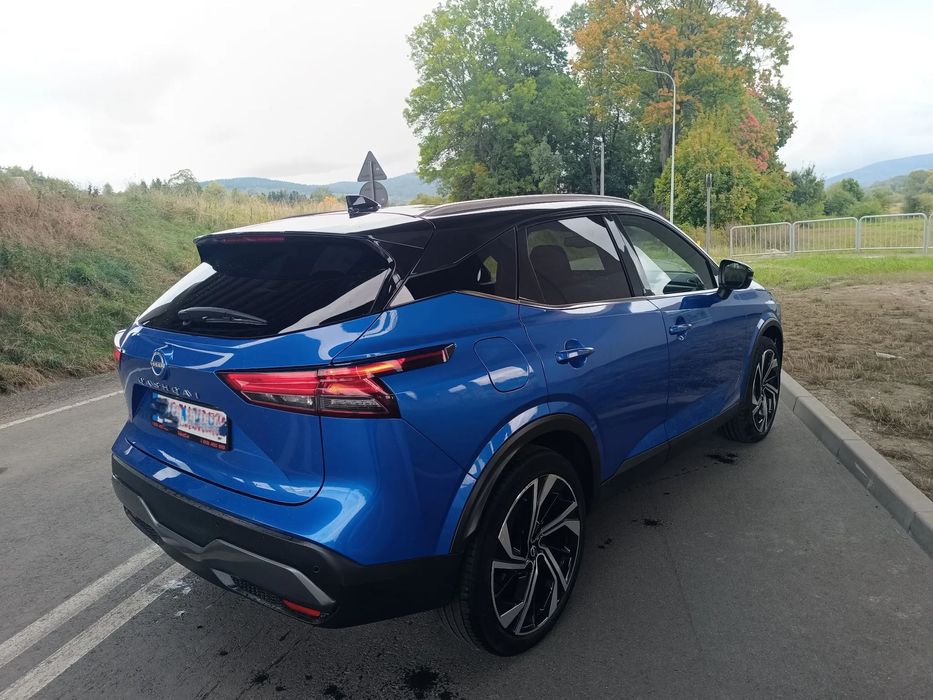 Nissan Qashqai Nissan Qashqai tekna+ benzyna manual navi virtual panorama full