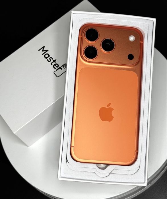 Apple iphone 17 PRO 256gb orange jak nowy 100% bat gw apple normal sim