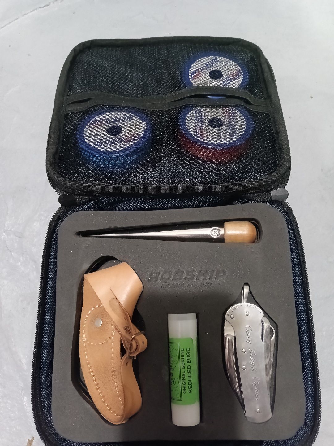 Nóż Żeglarski Currey Lockspike Captian Rigging