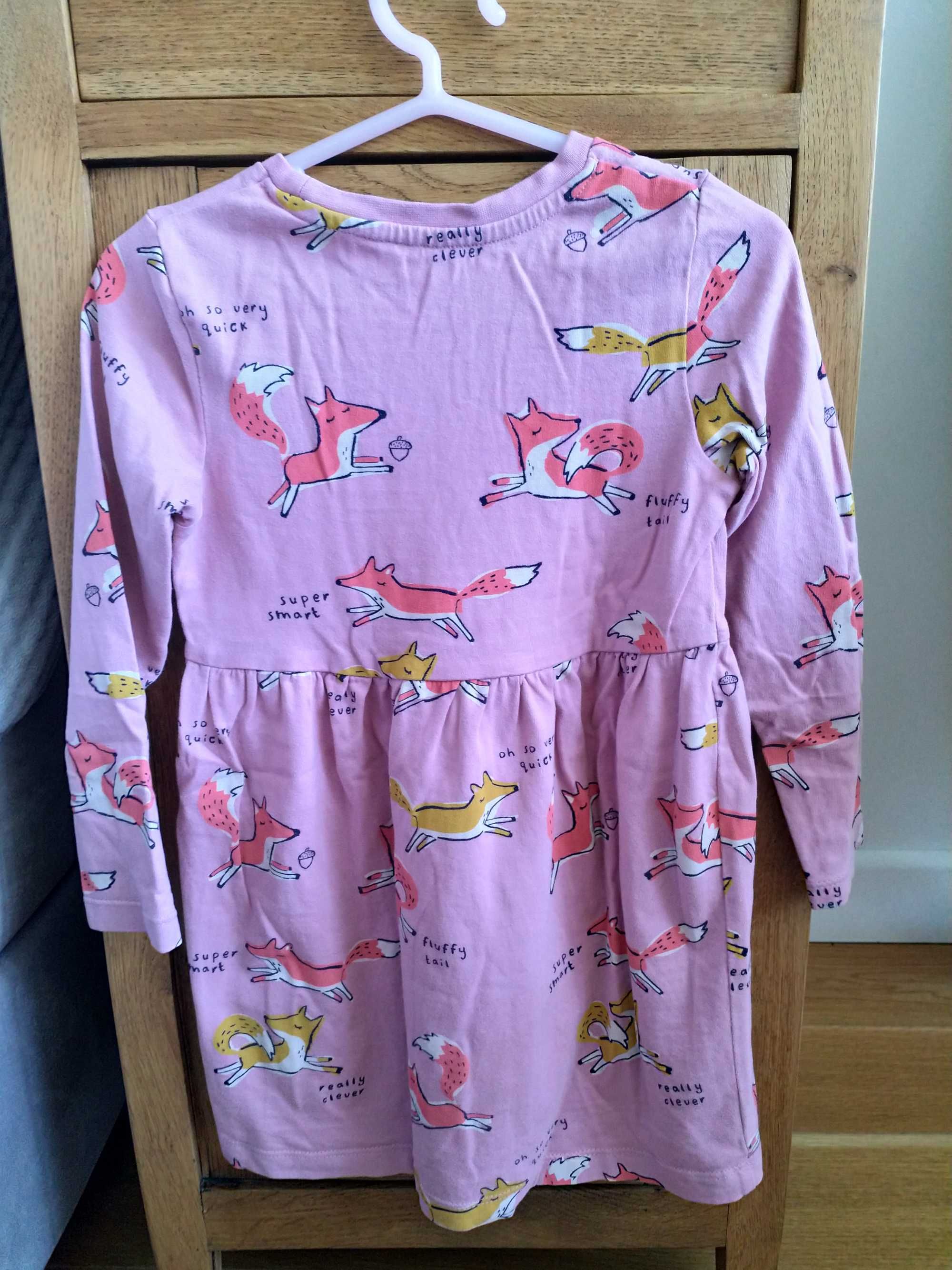Sukienka M&S roz 98 w liski Bawełna