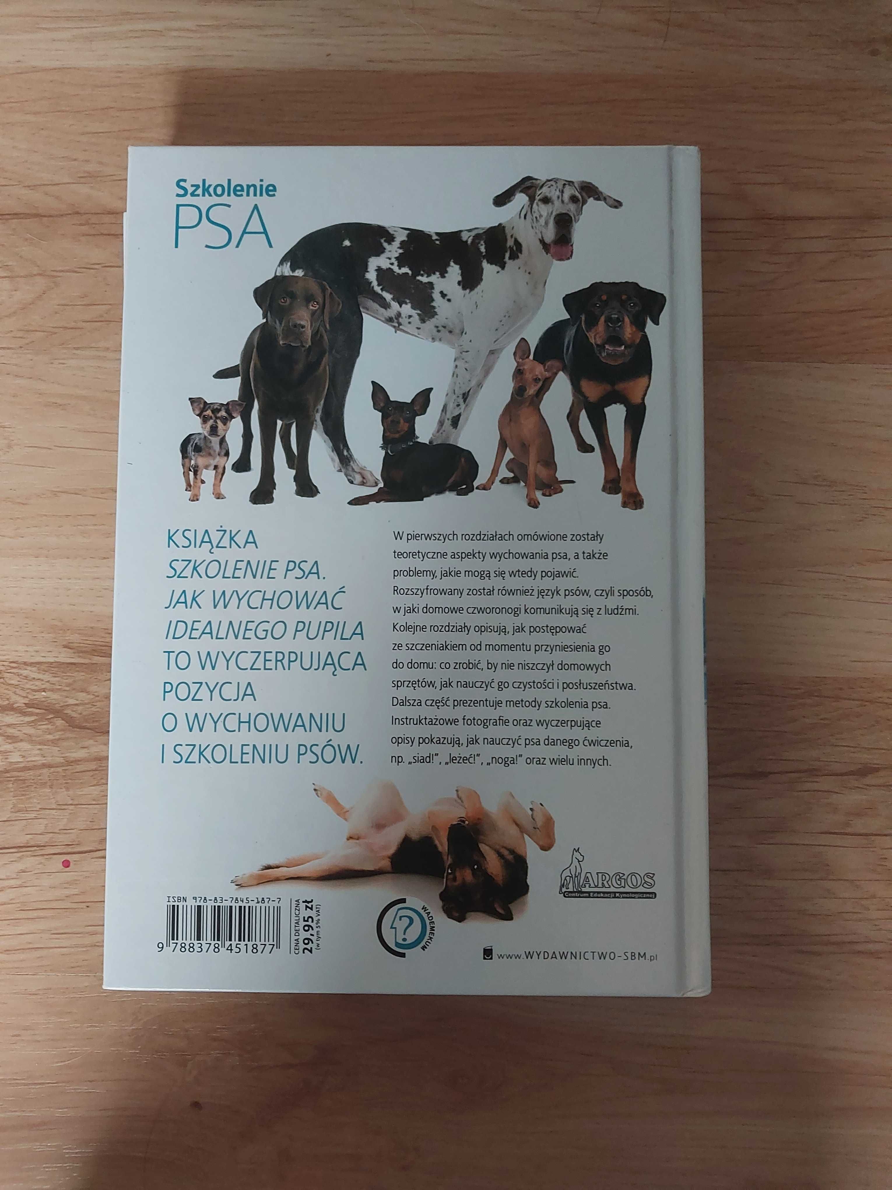 Książka szkolenie psa jak wychować idealnego pupila