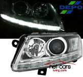 Reflektory Lampy przednie AUDI A6 C6 4F Bi XENON LED wzór Lift