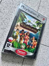 The Sims 2 : Bezludna Wyspa PL ( PS2 Playstation 2 ) polska wersja
