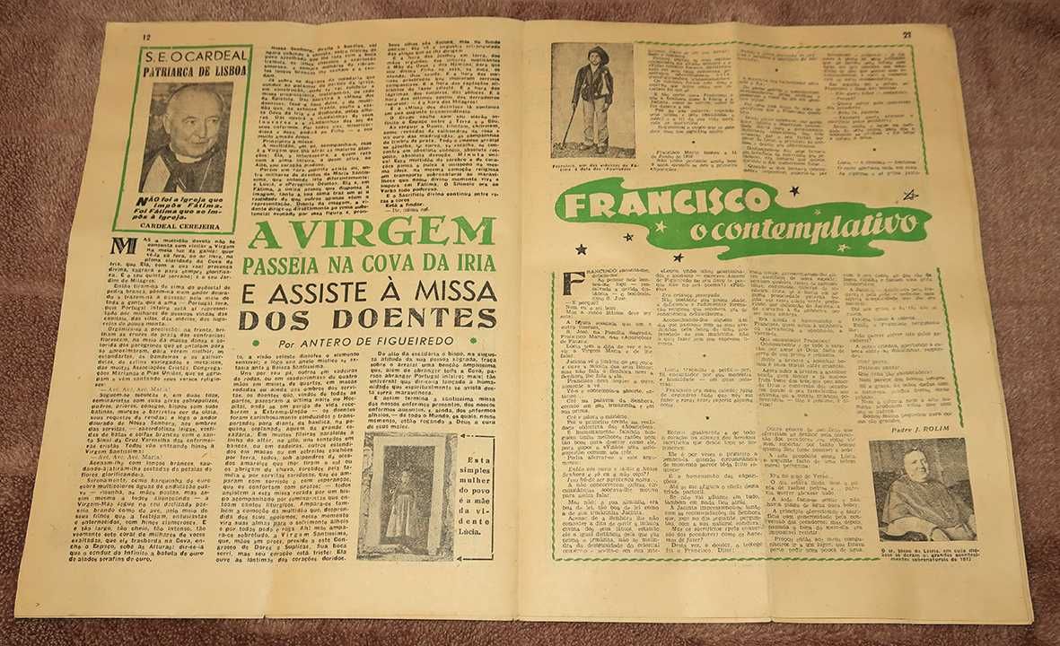 Aparições Fátima - imprensa 1951