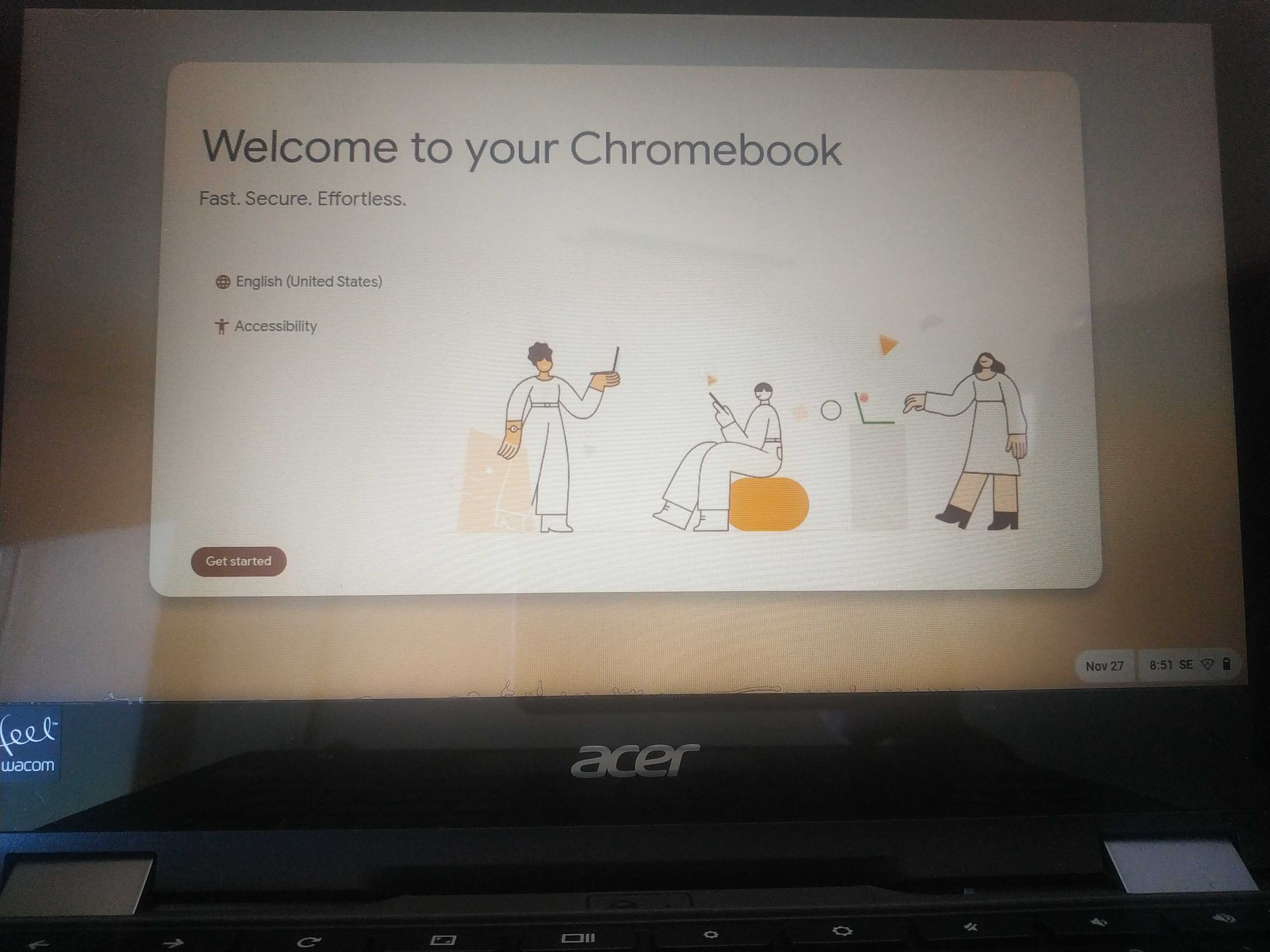 Хромбук Chromebook Acer Spin 11