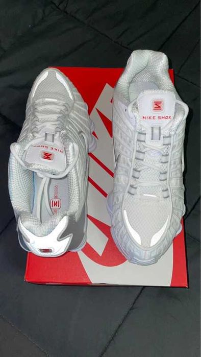 "Buty Trampki" Nike_Shox_TL_White_R.41