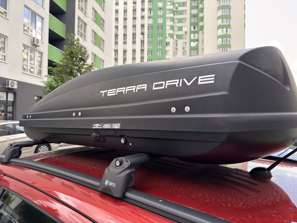 Автобагажник (аеробокс) на дах авто Terra Drive 440