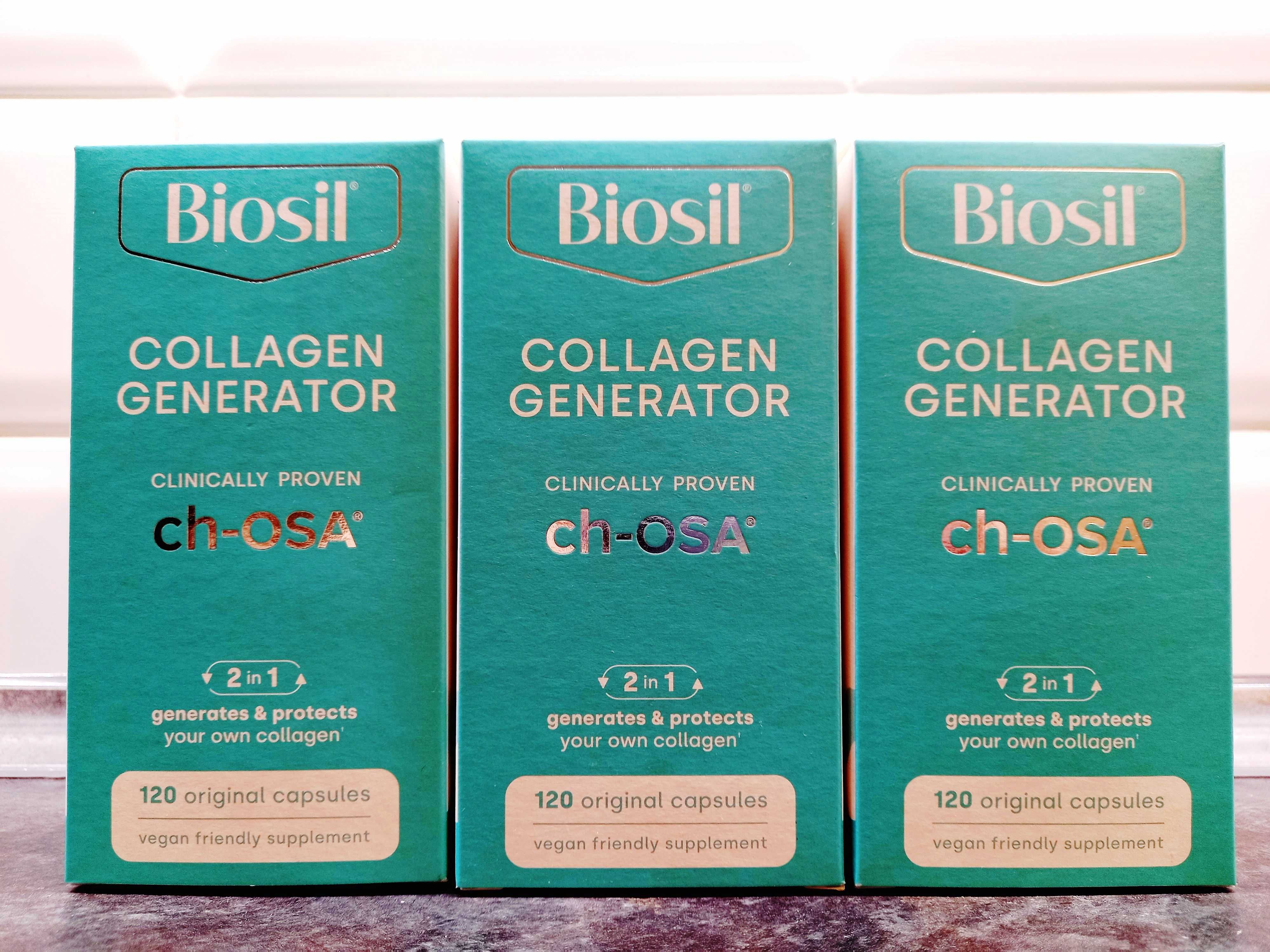 BioSil, ch-OSA Collagen Generator (120 капс.), генератор коллагена