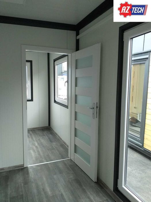 W pełni wyposażony kontener mieszkalny 8,0 x 3,0 m z dostawą