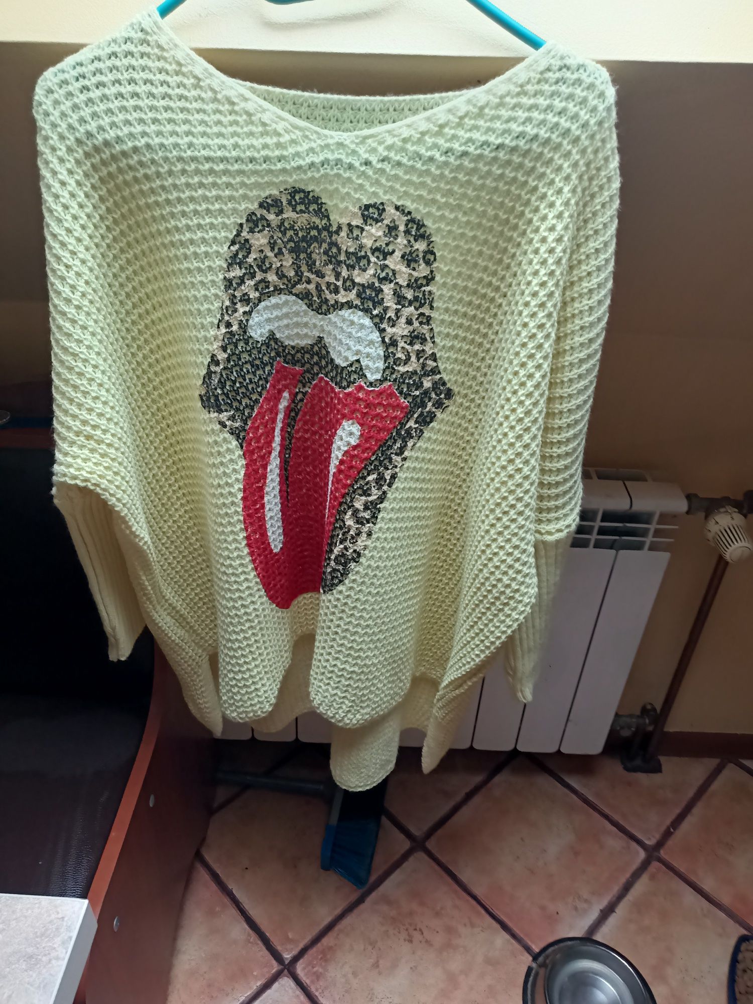 Sweter żołty cytrynowy  roz52